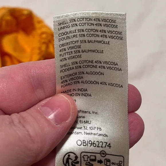 Maeve by Anthropologie Puff Sleeve XX-Small Blouse in dandelion Yellow - Picture 8 of 9